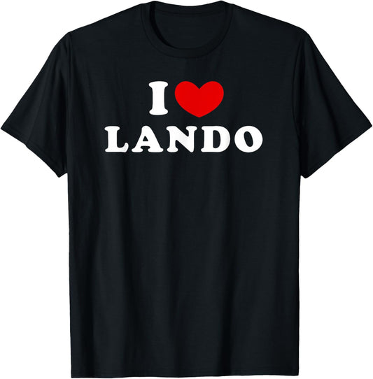 I Love Lando, I Love Lando T-Shirt - T-Shirt | Black