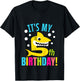 5 Year Old 5th Shark Party Birthday Baby Gift Girls And Boys T-Shirt - T-Shirt | Black