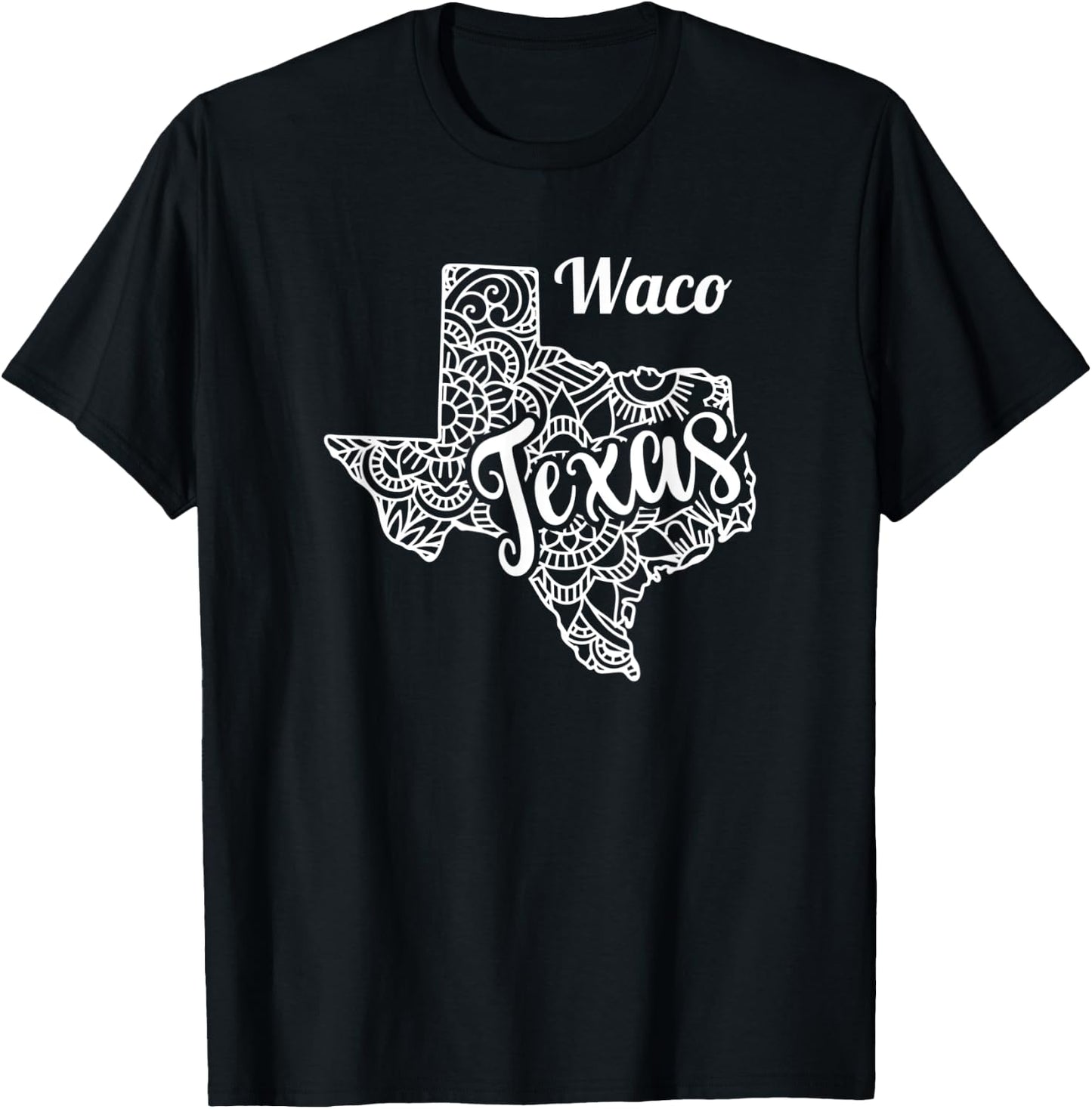 Waco TX - Texas City T-Shirt - T-Shirt | Black