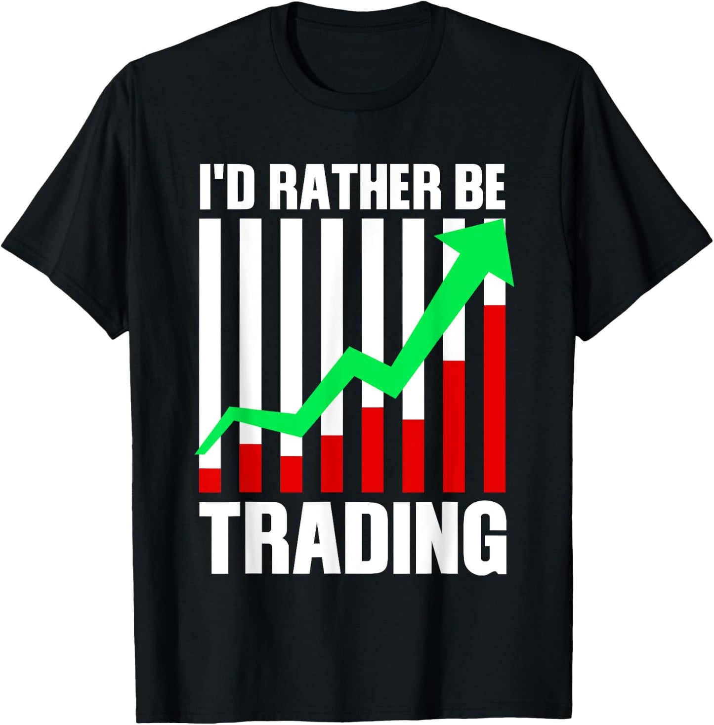 Funny Stock Trading Gift Stock Market Trader Men Women T-Shirt - T-Shirt | Black