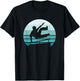 Parkour, Retro and Vintage style Silhouette T-Shirt - T-Shirt | Black