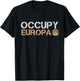 Occupy Europa Jupiter Moon Solar System Astronomy Space T-Shirt - T-Shirt | Black