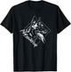 Funny Maligator Belgian Malinois dog breed present gift Men Women Girls Kids T-Shirt - T-Shirt | Black