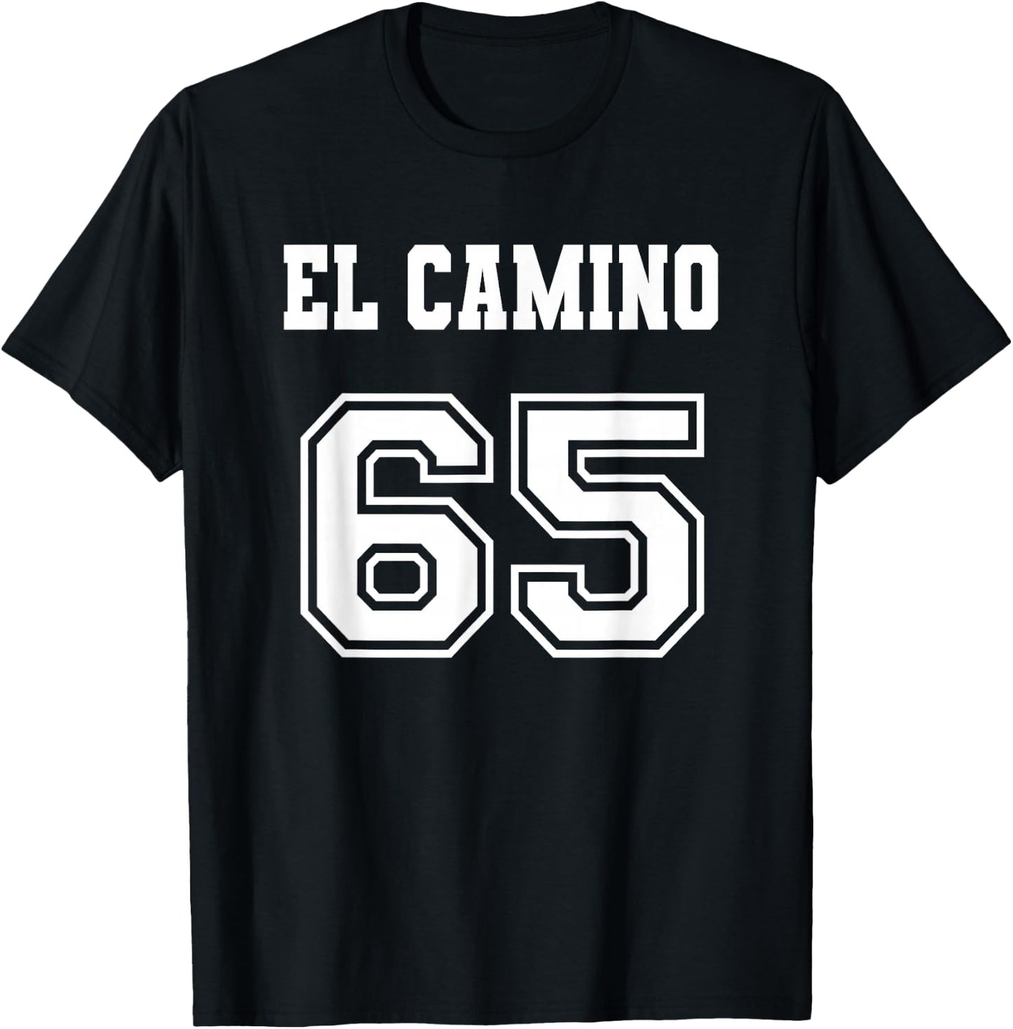 Jersey Style El Camino 65 1965 T-Shirt - T-Shirt | Black