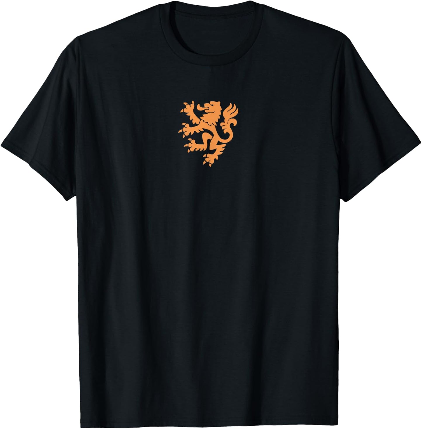 Nederland Emblem Lion Netherlands T-Shirt - T-Shirt | Black