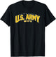 United States Army Military Wife Green Officially Licensed T-Shirt - T-Shirt | Black