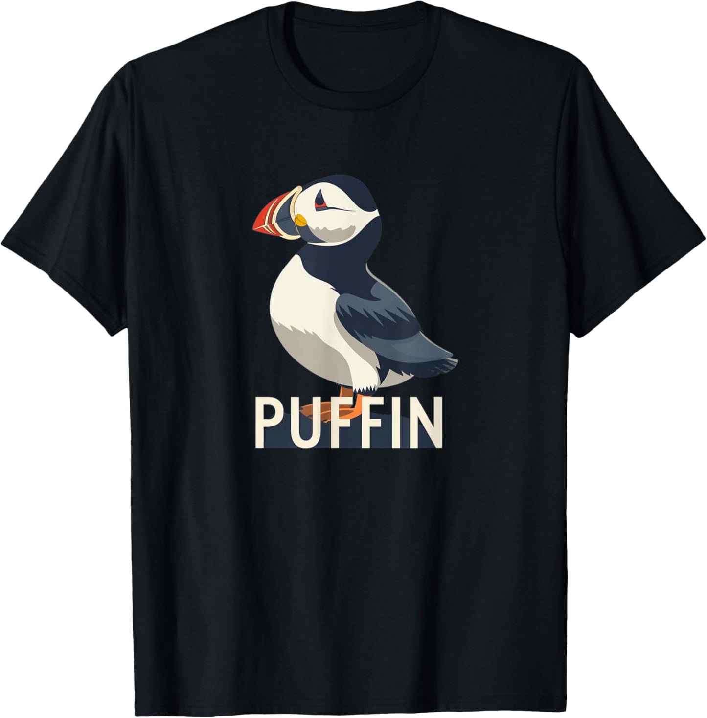 Cute Atlantic Puffin Seabird Costume for Boys and Girls T-Shirt - T-Shirt | Black