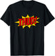 Retro Comic Art: THUD! T-Shirt - T-Shirt | Black