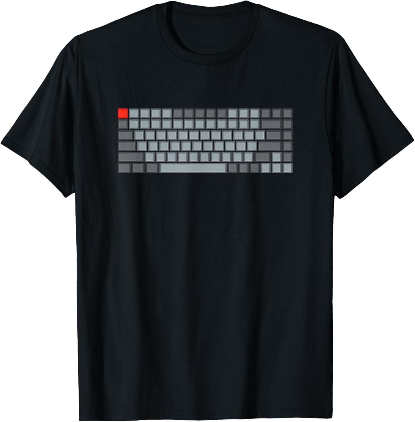 Keycaps Enthusiast Apparel Co Mechanical Keyboard Design For Mech Life Fans T-Shirt - T-Shirt | Black