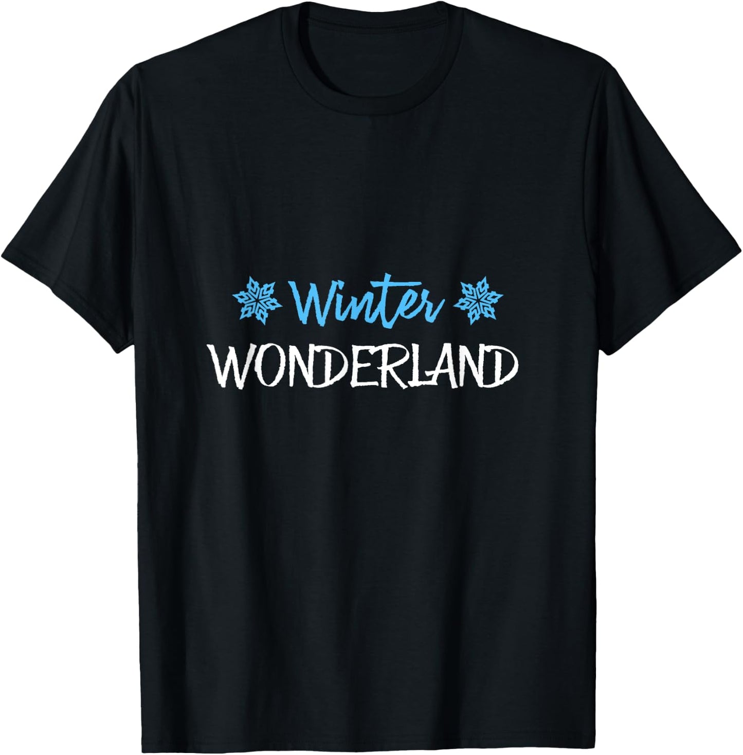 Winter Wonderland Funny Winter T-Shirt - T-Shirt | Black