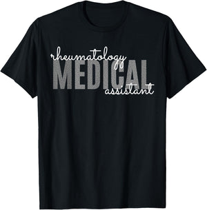 Rheumatology Medical Assistant Rheumatoid Arthritis Funny T-Shirt - T-Shirt | Black