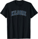 Kilgore Texas TX Vintage Sports Design Navy Design T-Shirt - T-Shirt | Black