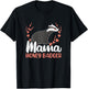 Mama Honey Badger Fearless Animal Ratel Courageous Carnivore T-Shirt - T-Shirt | Black