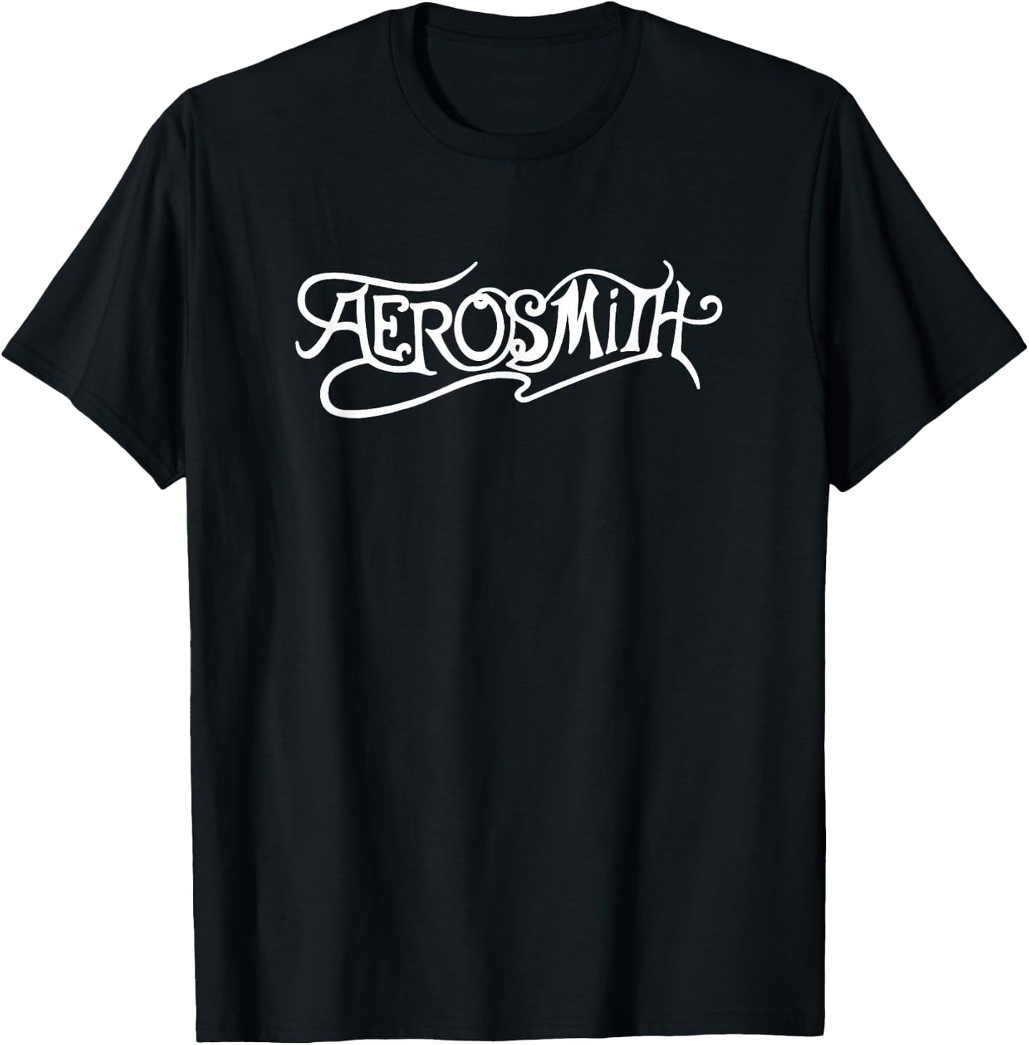 Aerosmith - Get A Grip Logo (White) T-Shirt - T-Shirt | Black
