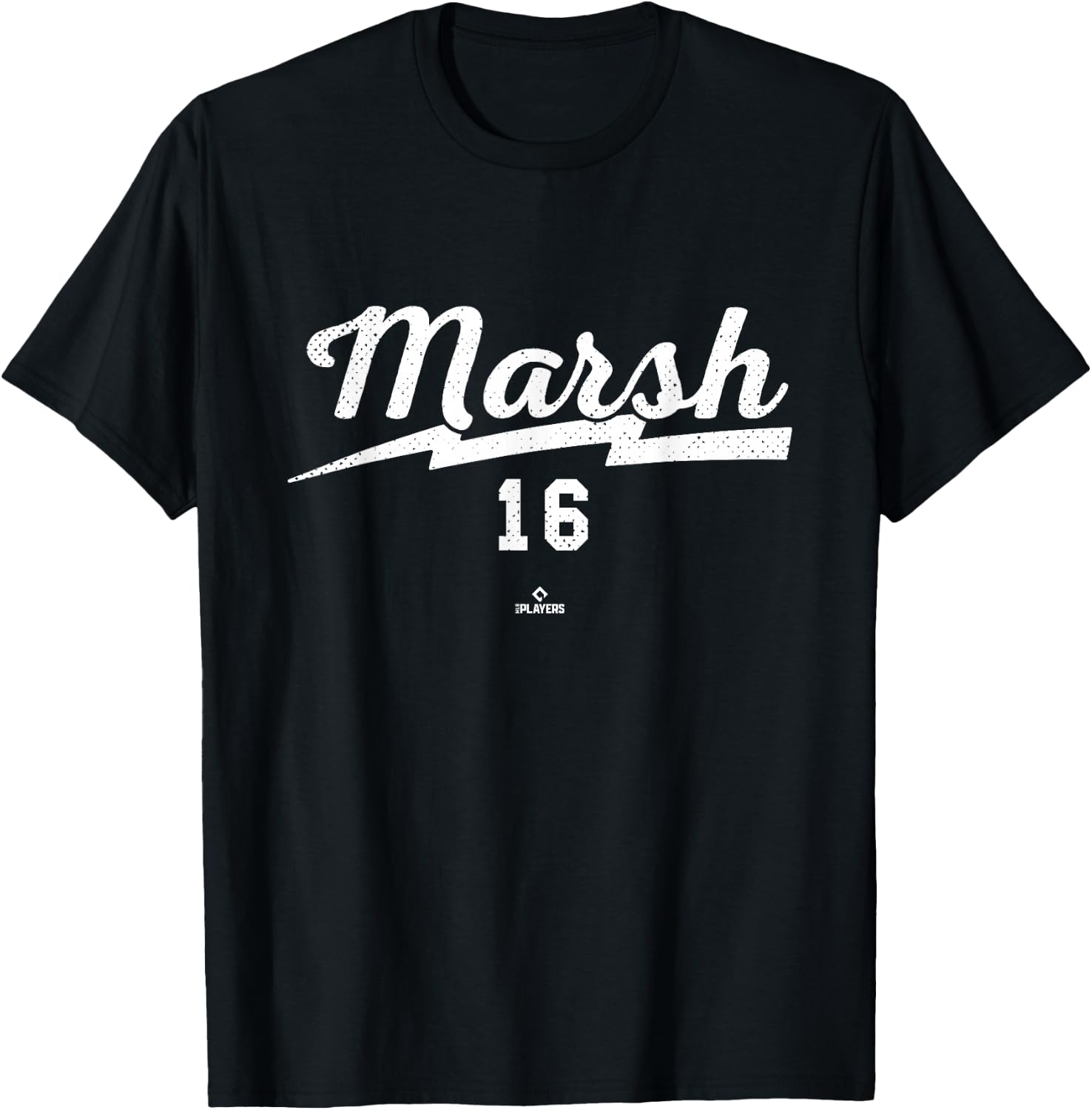 Vintage Gameday Brandon Marsh Philadelphia MLBPA T-Shirt - T-Shirt | Black