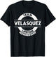 VELASQUEZ Gift Funny Surname Family Tree Birthday Reunion T-Shirt - T-Shirt | Black