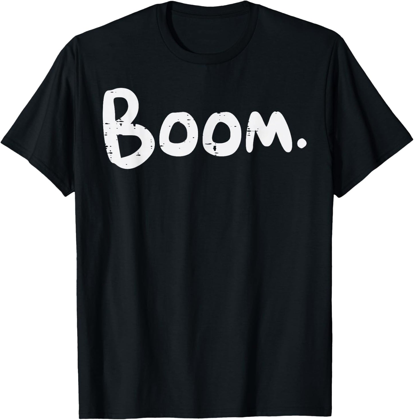 Gym Boom Workout Exercise Fitness Motivational Men Women T-Shirt - T-Shirt | Black
