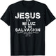 Playera Camisa Salmo Jesus Es Mi Luz Biblia Cristiana T-Shirt - T-Shirt | Black