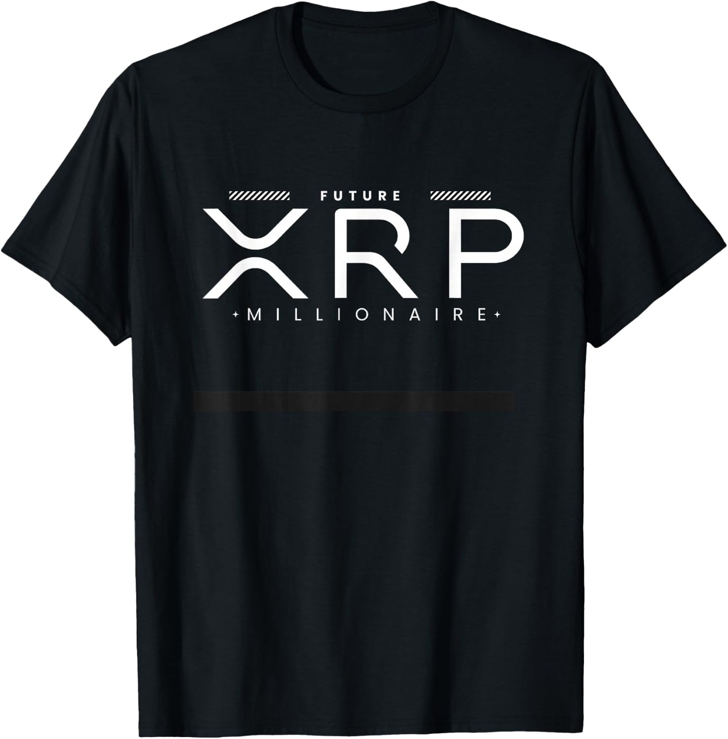 XRP Millionnaire: To the Moon & Beyond! T-Shirt - T-Shirt | Black