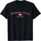 Niagara Falls Canada Flag T-Shirt - T-Shirt | Black