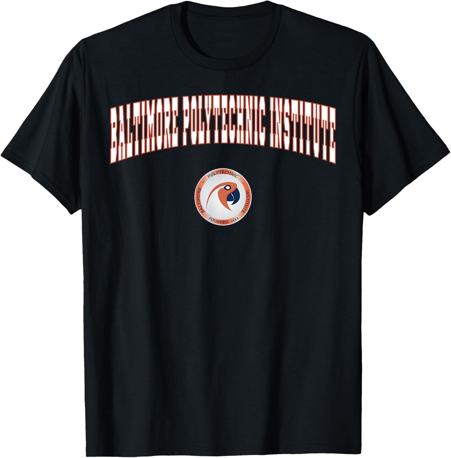Baltimore Polytechnic Institute Engineers T-Shirt - T-Shirt | Black