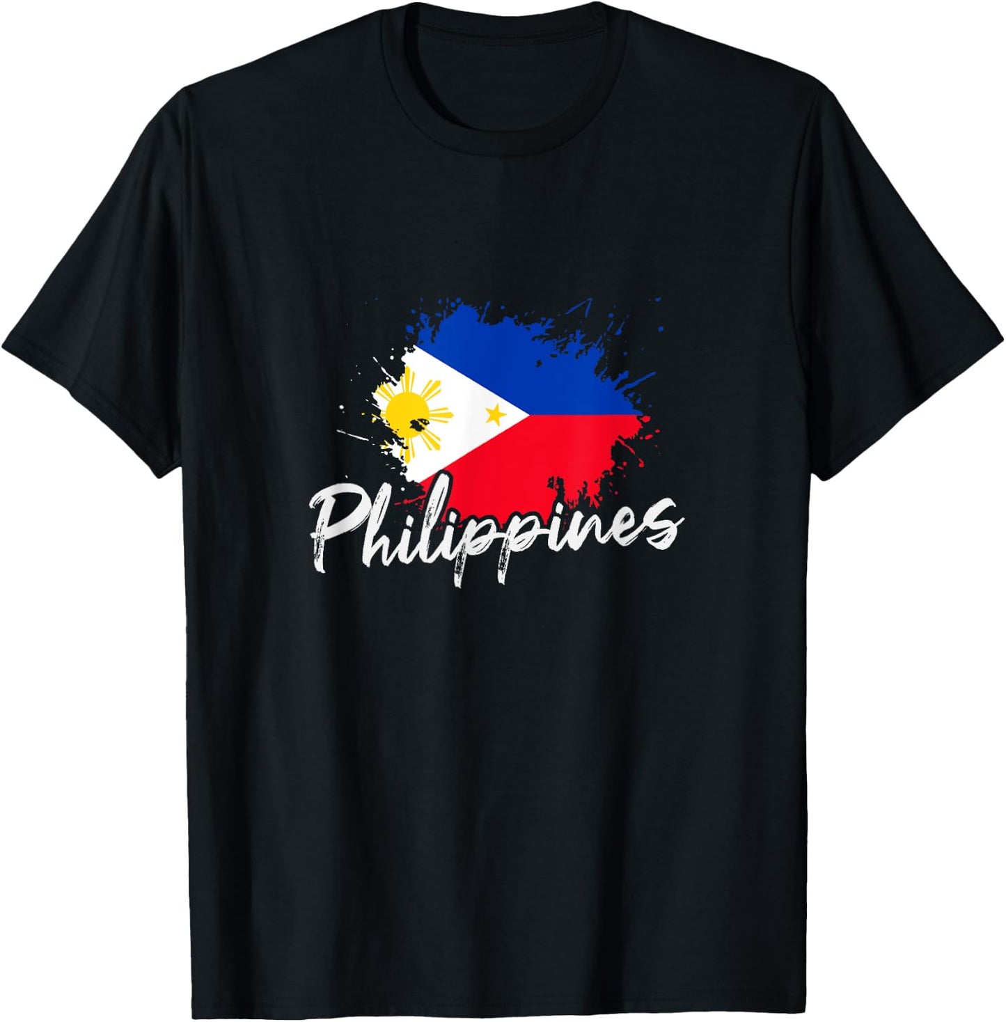 Filipino Pride Gift Philippines T-Shirt - T-Shirt | Black