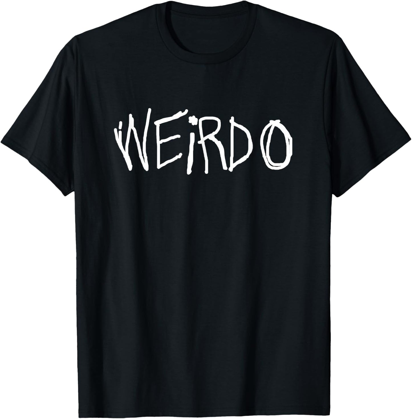 EMO Punk - Funny 2000s 00s EMO Style Weirdo T-Shirt - T-Shirt | Black