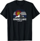 Grand Lake Colorado State Flag - Grand Lake County T-Shirt - T-Shirt | Black