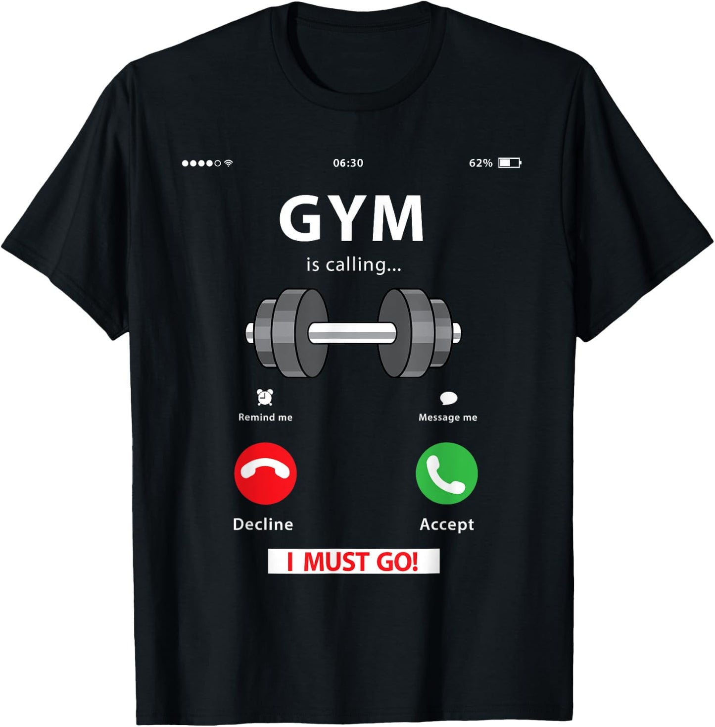 Funny Gym Lover Gift | Workout, Fitness, Weightlifting Humor T-Shirt - T-Shirt | Black