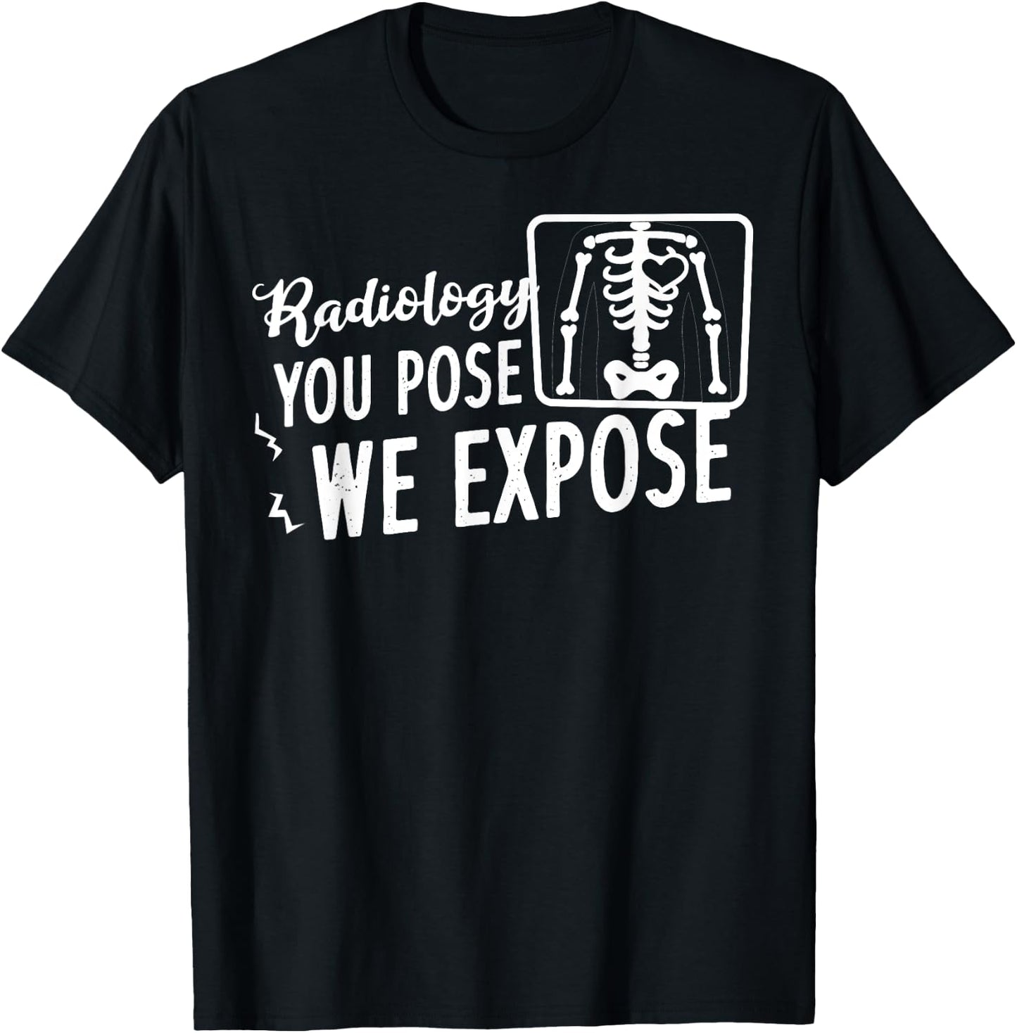 Xray Tech Radioscopy Radiology Radiography T-Shirt - T-Shirt | Black