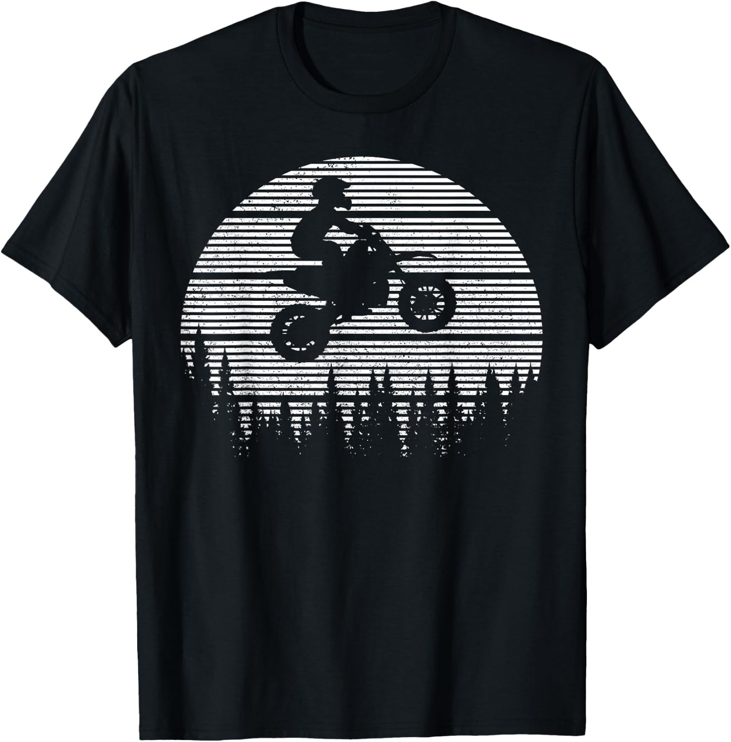 Motocross Enduro Biker MX Motorcycle Gift T-Shirt - T-Shirt | Black