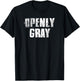 Openly Gray Natural Hair Ladies Women's T-Shirt - T-Shirt | Black