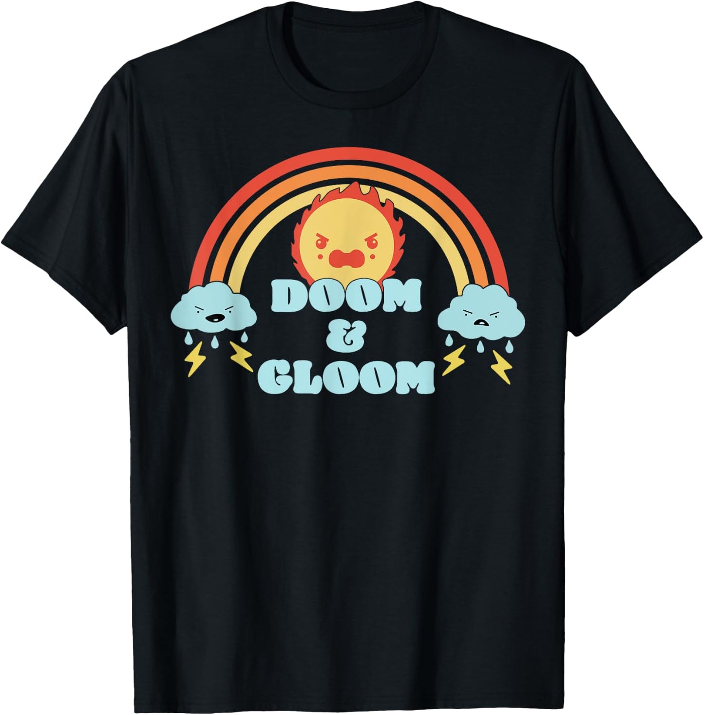Doom And Gloom T-Shirt - T-Shirt | Black