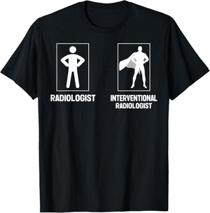 Interventional Radiologist Radiology T-Shirt - T-Shirt | Black
