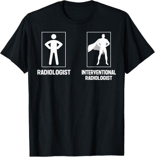 Interventional Radiologist Radiology T-Shirt - T-Shirt | Black