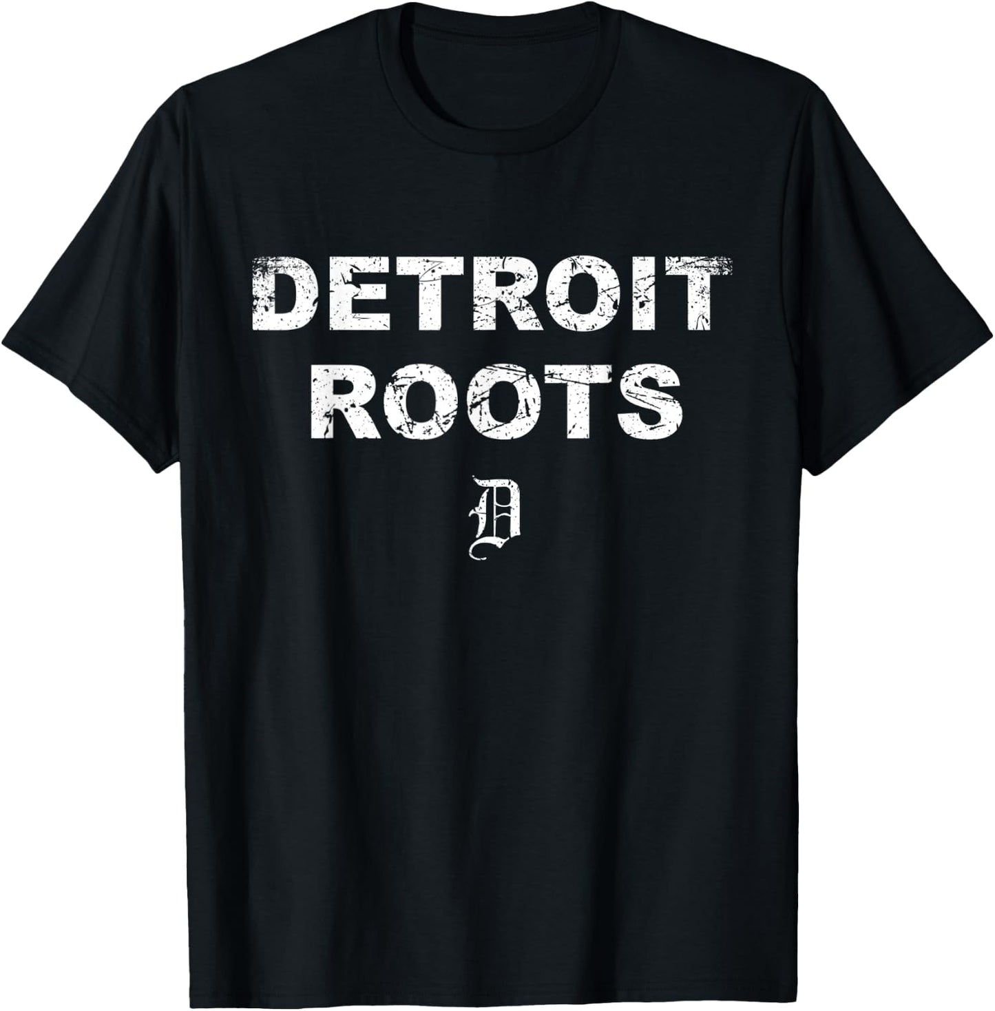 Detroit Roots T-Shirt - T-Shirt | Black