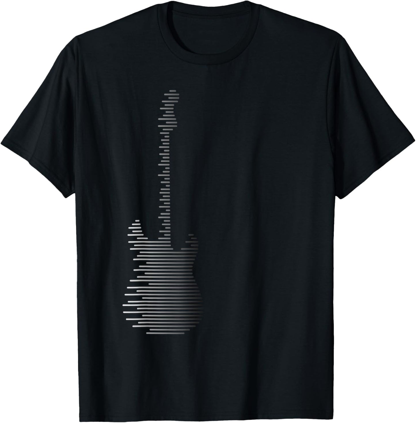 Guitar Women Musician Guitarist Music Gift T-Shirt - T-Shirt | Black