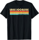 LAKE JOCASSEE SOUTH CAROLINA Funny Fishing Camping Summer T-Shirt - T-Shirt | Black