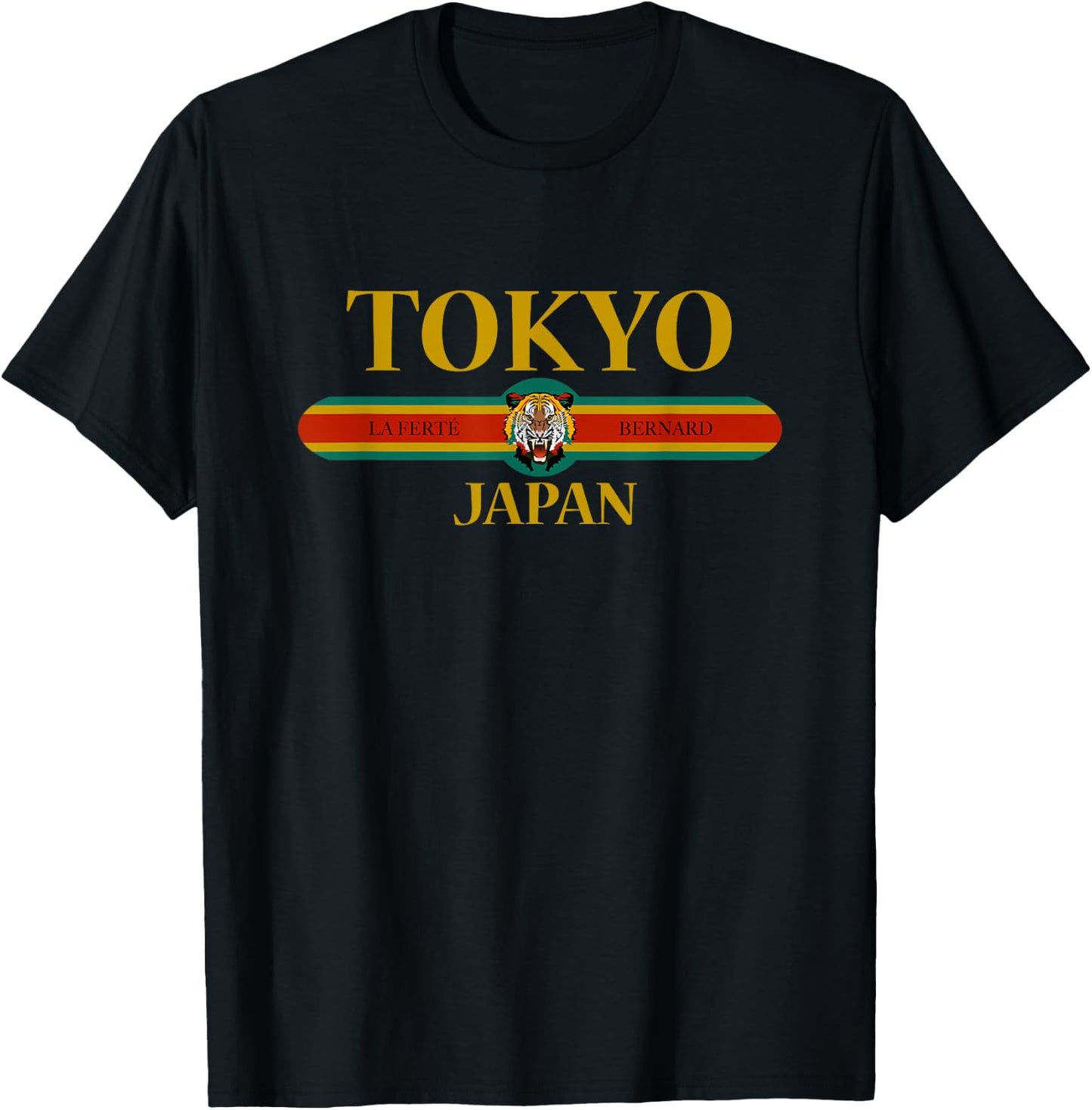 TOKYO Japan - Fashion Tiger Head - Classic T-Shirt - T-Shirt | Black