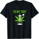 I'd Hit That Cannabis Weed Marijuana Disc Golf T-Shirt - T-Shirt | Black