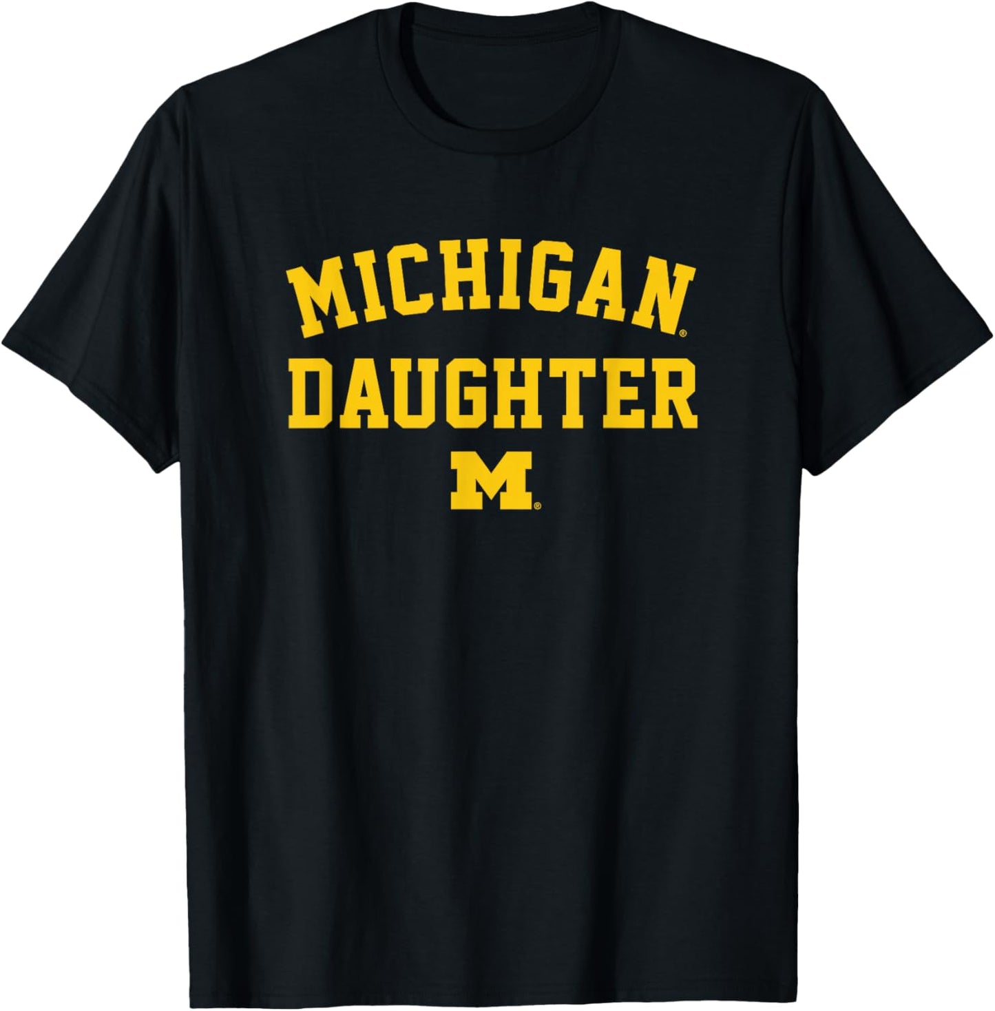 University of Michigan Wolverines U of M Michigan Daughter T-Shirt - T-Shirt | Black