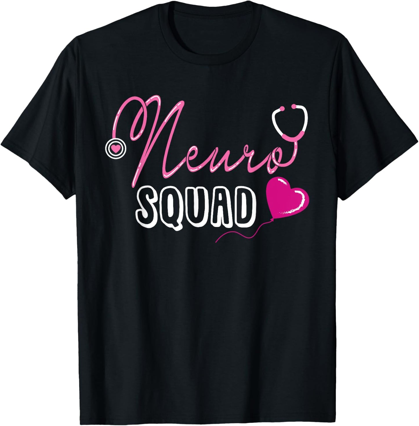 Neuro Squad Neurologist Gift T-Shirt - T-Shirt | Black