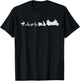 Evolution Goldwing Motorcycle Gift motorcyclist biker T-Shirt - T-Shirt | Black