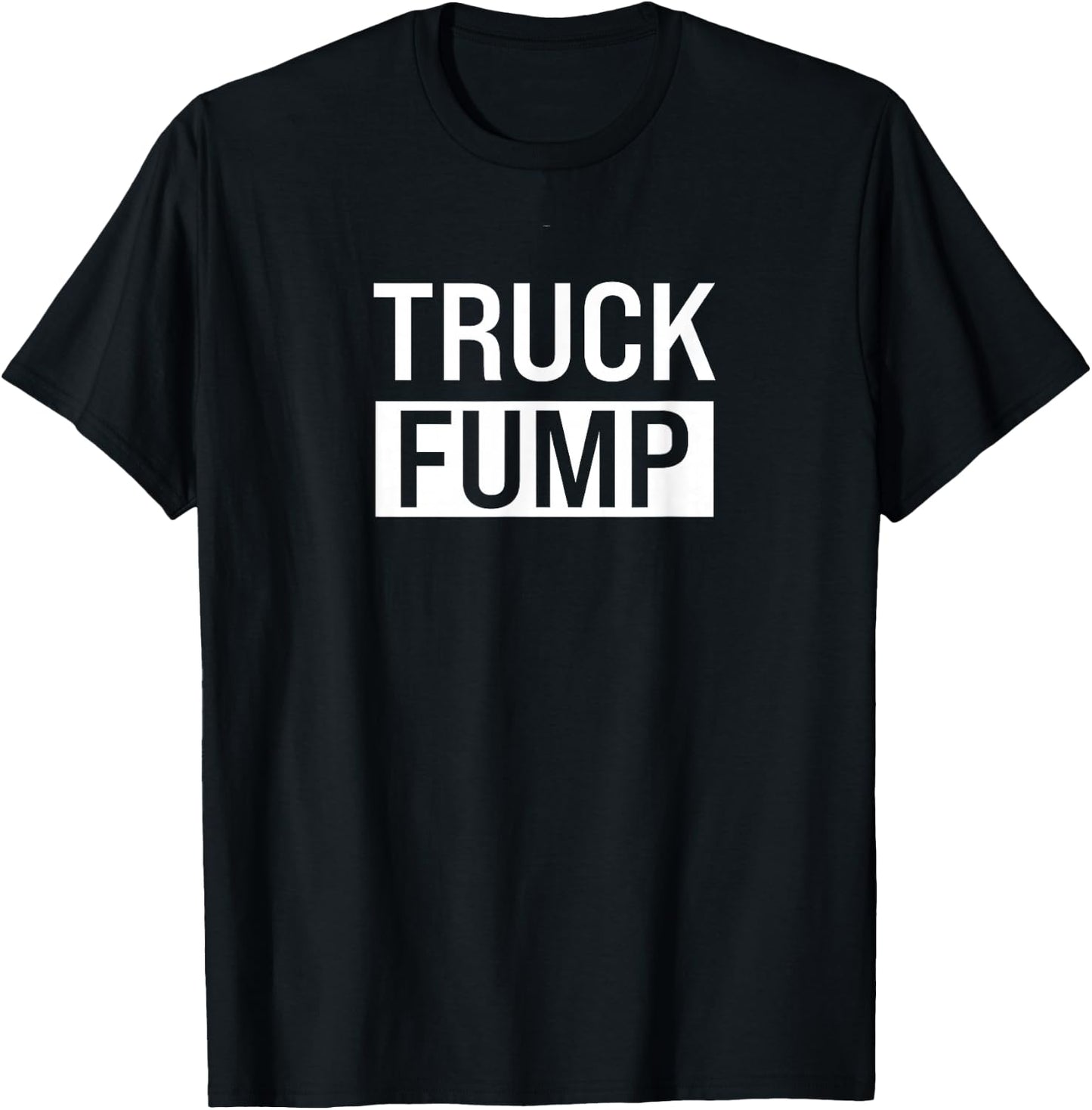 Truck Fump Anti Trump T-Shirt - T-Shirt | Black