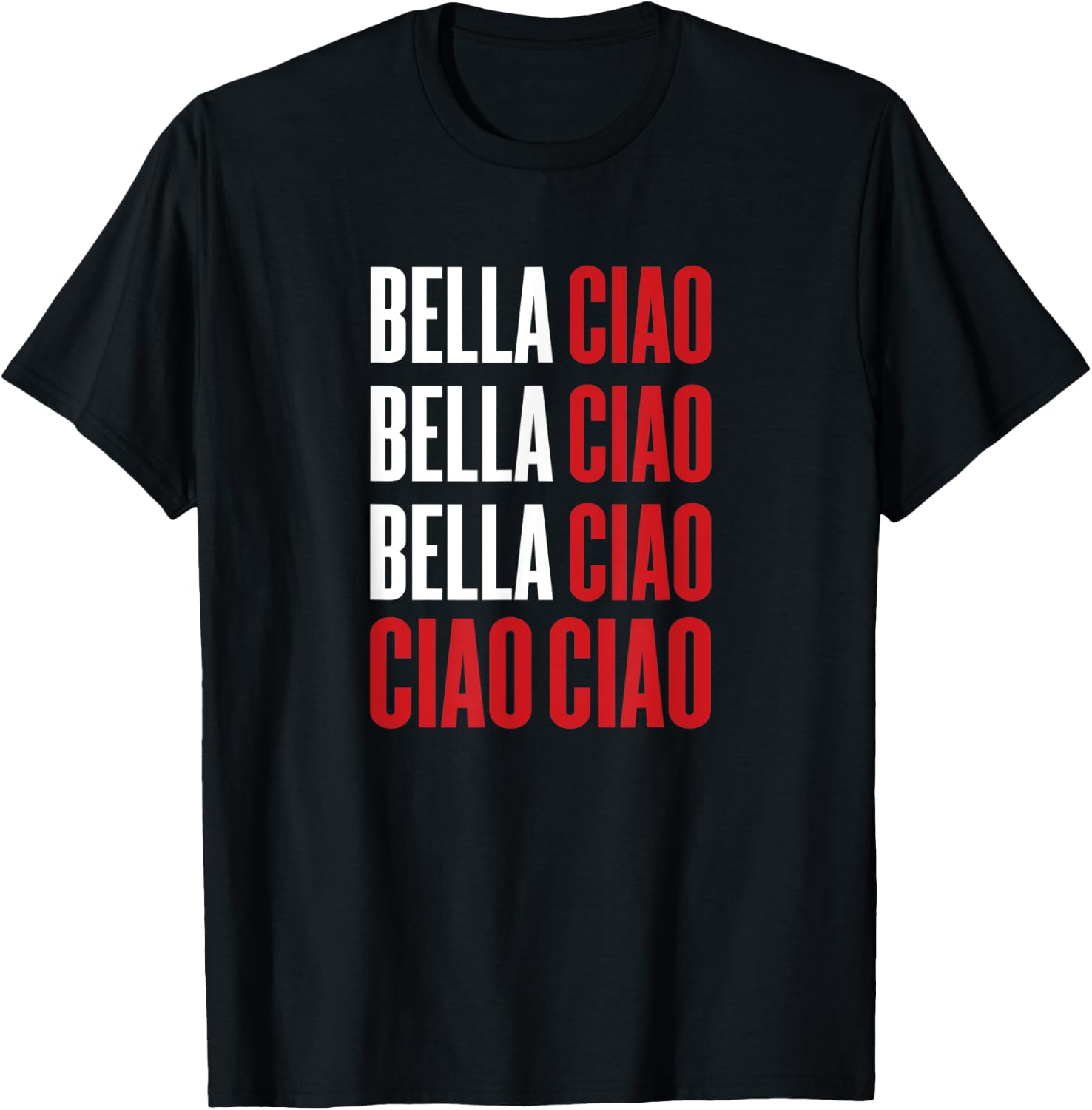 Bella Ciao T-Shirt - T-Shirt | Black