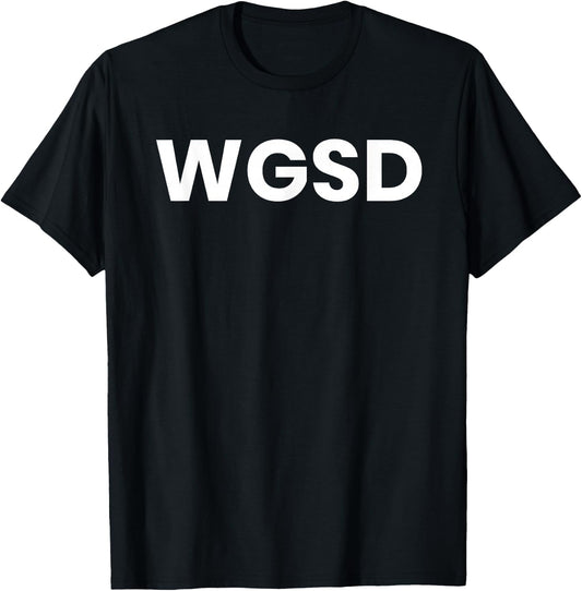 We Get Shit Done Funny Team Favorite Secret Santa's Coworker T-Shirt - T-Shirt | Black