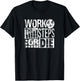Work The Steps Or Die Alcoholics AA Anonymous Sober Recovery T-Shirt - T-Shirt | Black