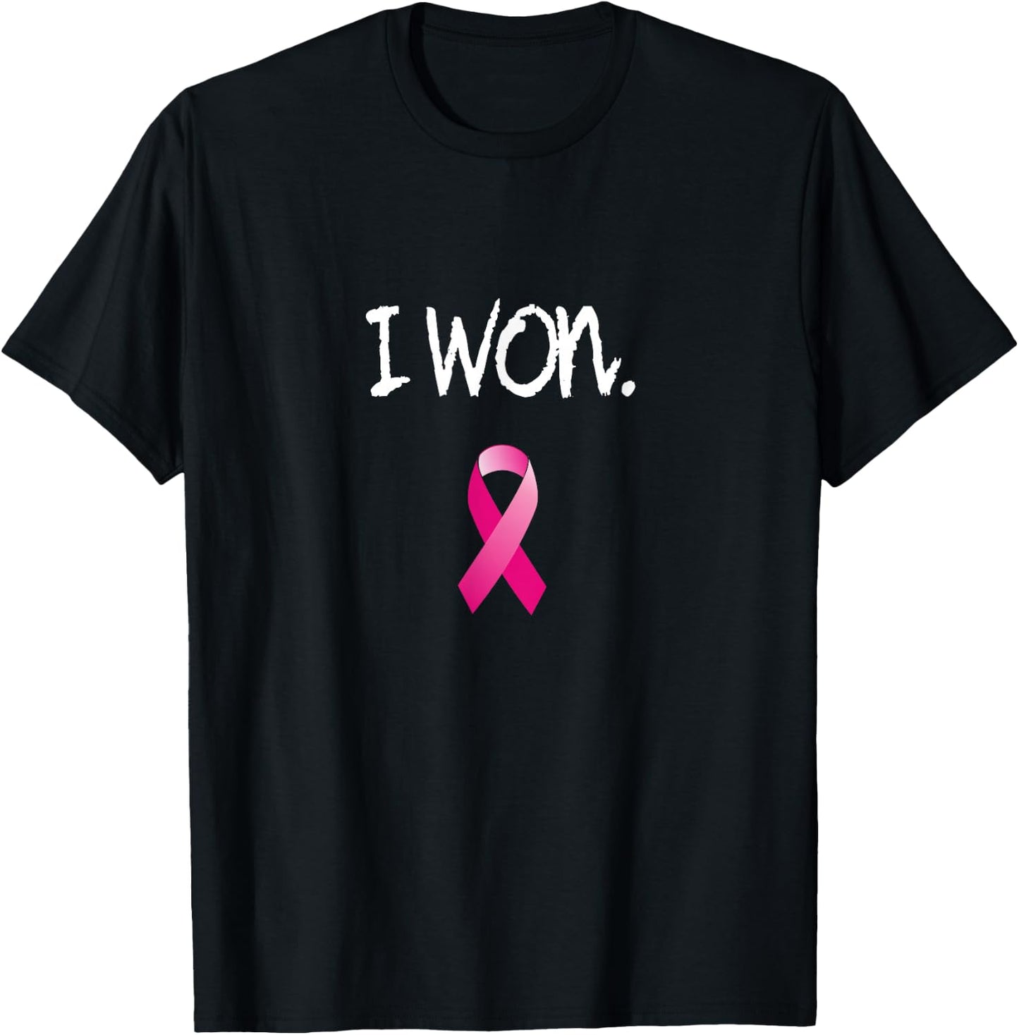 Survivor Breast Cancer Awareness T-Shirt - T-Shirt | Black