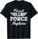 Proud US Air Force Nephew - Pride Military Family Gifts T-Shirt - T-Shirt | Black