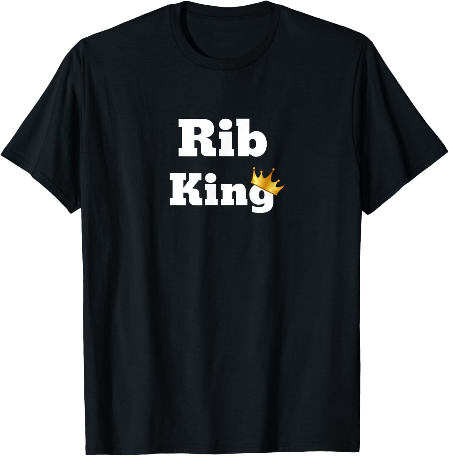 Rib King T-Shirt - T-Shirt | Black